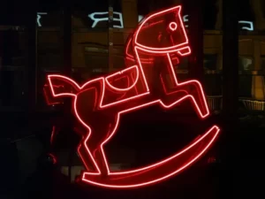 neon red aesthetic wallpaper