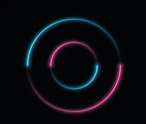 neon soft pink aesthetic