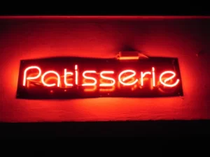 Patisserie sign