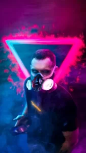 light neon pink aesthetic