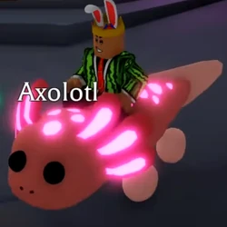 neon axolotl adopt me