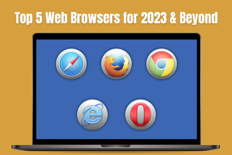 Top 5 Web Browsers For 2023 & Beyond | Neon Aesthetic