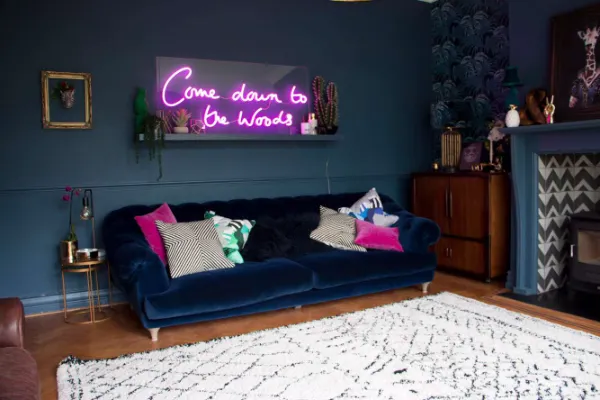 Gamer neon sign diy room