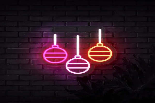 Get your coupons for neon ornaments on neon-aesthetic.com